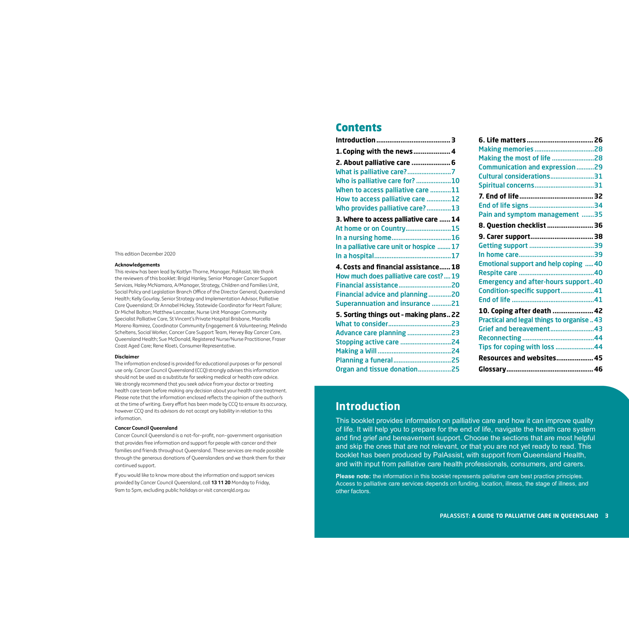 A Guide to Palliative Care In Queensland (Hardcopy) – PalAssist